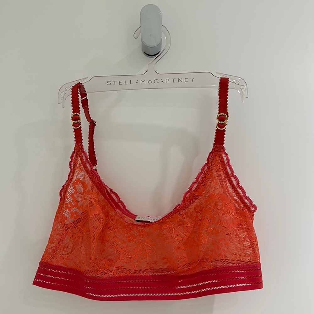 Stella McCartney bralette NEVER Worn. Fits 32-34 A/B cup. Brand new.